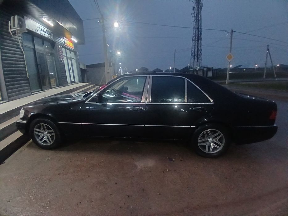 Мерс w 140 тур титанка балонымен