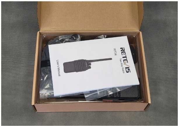 Set 2 Walkie Talkie Retevis RT24, statie emisie