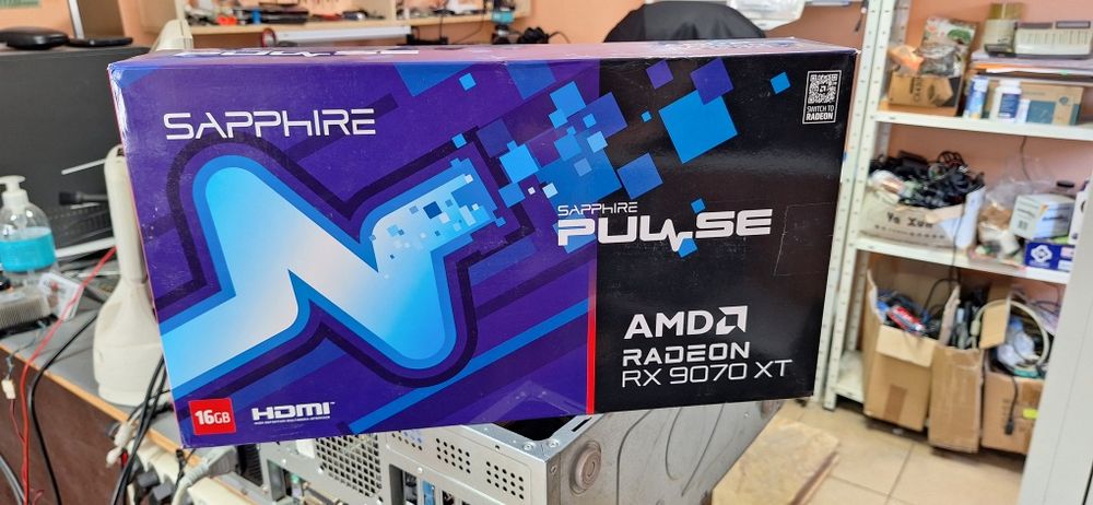 Видеокарта Sapphire RX9070XT 16 GDDR6