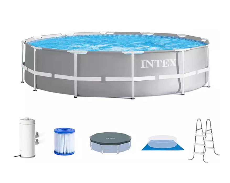 Каркасный бассейн intex