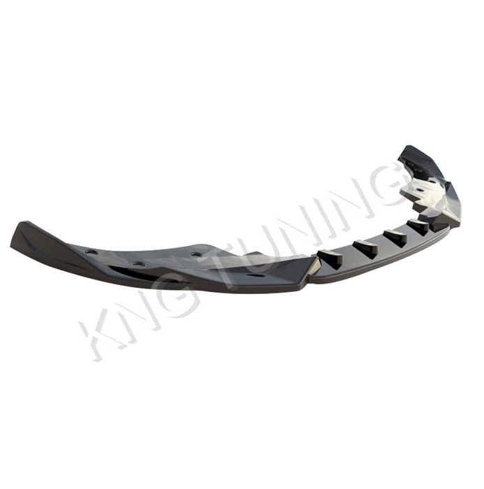 Преден лип спойлер за бмв г22 м пакет / bmw g22 lip spoiler m / добавка за предна броня / нож