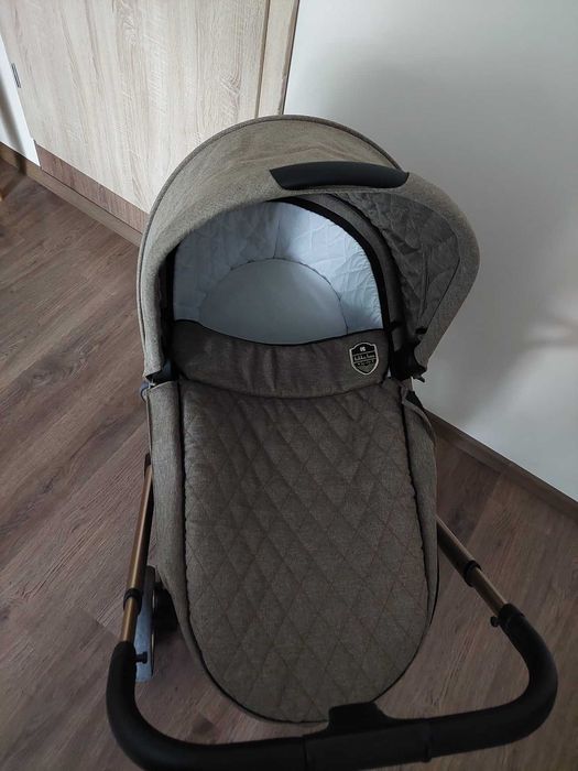 Бебешка количка Kikka Boo 3 в 1 Vicenza Premium Beige