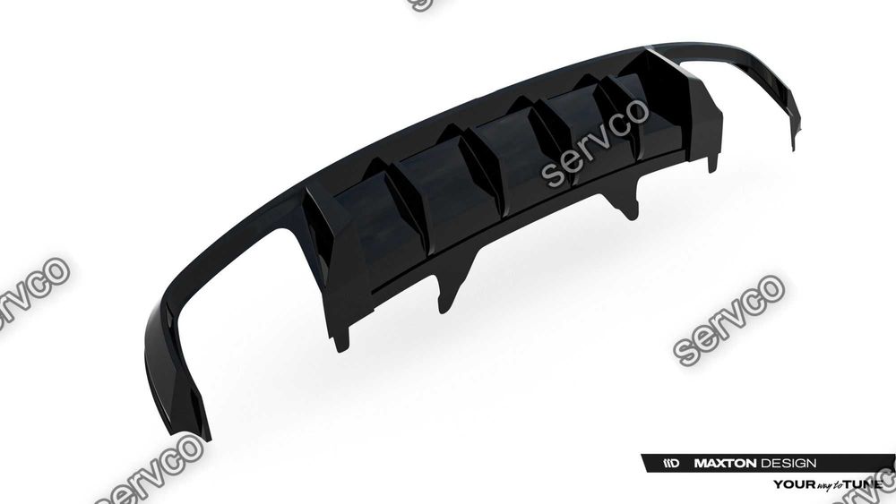Difuzor bara spate Audi S4 Sedan / Avant B9 2016-2019 v35 - Maxton