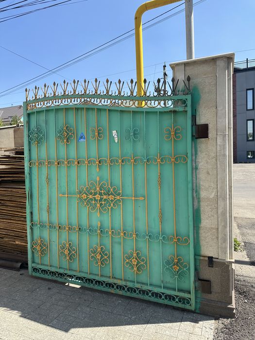 Ворота вместе с калиткой не дорого