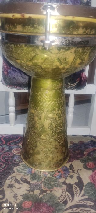 Антична стара бронзова тарамбука ; таранбука ; дарбука