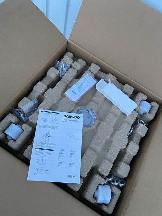 Lampa led industriala Daewoo cu senzor si telecomanda