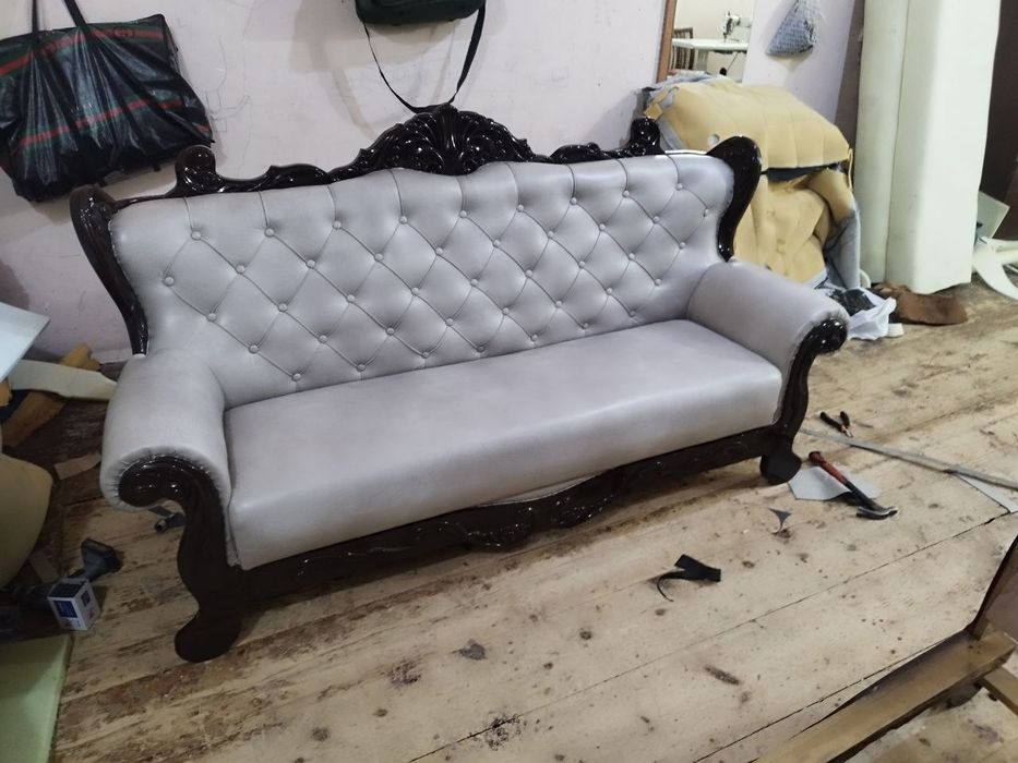 Реставратсиа мебел диван и кресла стулья