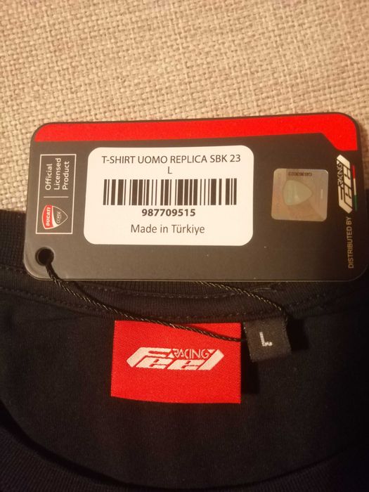 Тениска DUCATI T-shirt SBK Team Replica 23