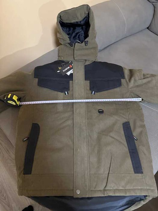 Wurth Зимно водоустойчиво яке Himalayan Green с TPU мембрана