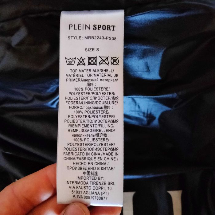 Plein Sport puffer jacket