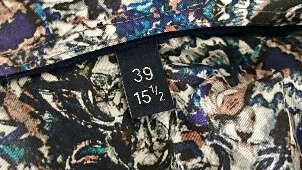 OLYMP Signature – луксозна мъжка риза многоцветна, цветен принт уникат