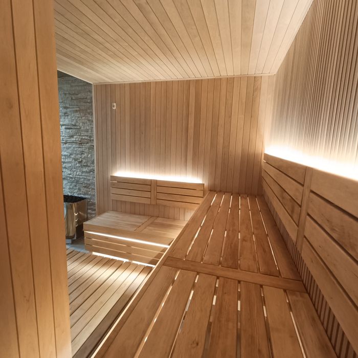 Отделка саун бань