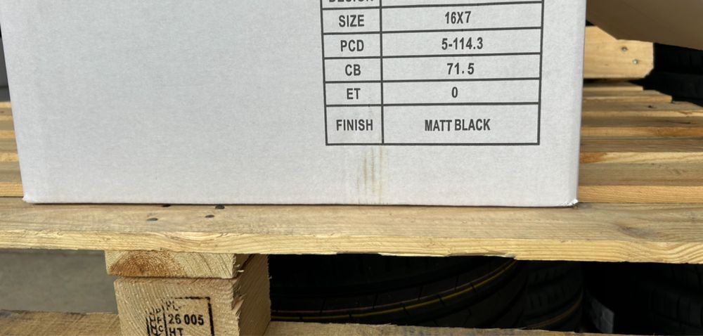 16" 5х114.3 Минусови Стоманени Джанти 4х4 Suzuki Subaro Honda Jeep