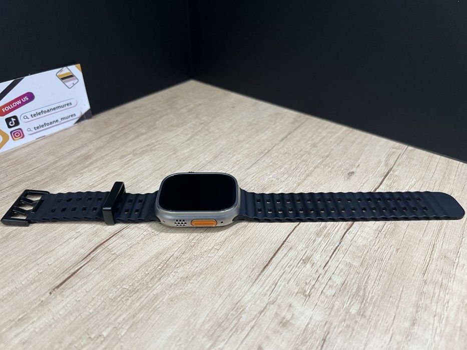 Apple Watch Ultra Natural Titanium Case 49mm Second-Hand 2 ani garanți