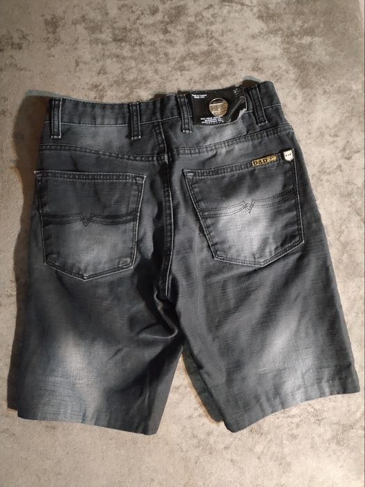 D&D Black Denim Shorts