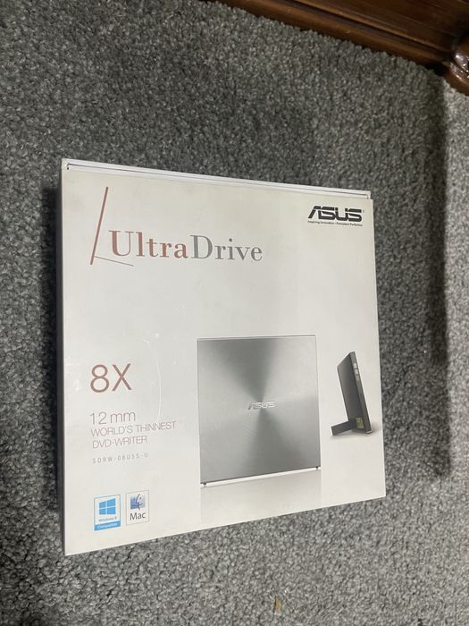 внешний DVD/CD привод ASUS UltraDrive SDRW-08U5S-U
