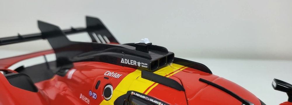 Machetă Ferrari 499P 1/18 Bburago