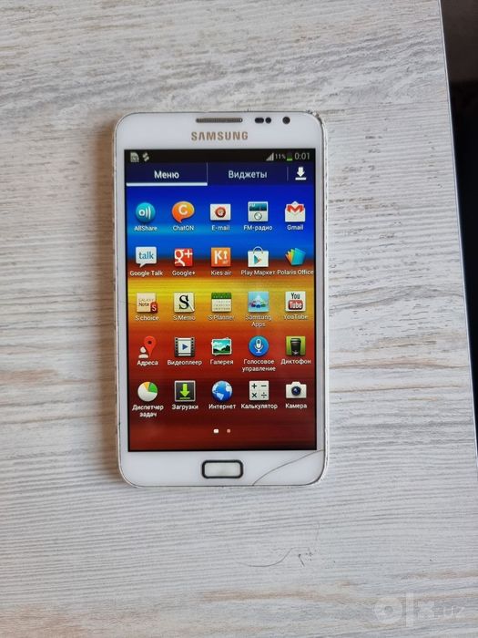 Samsung note 1 zavod holatda