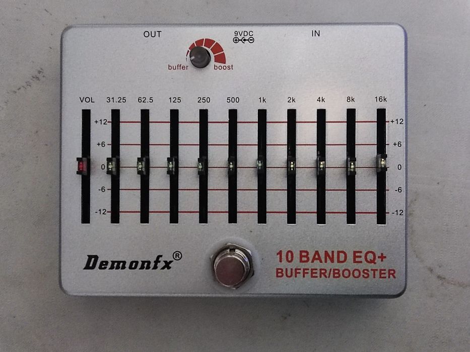 Гитарные педали эффектов и мини-микшер