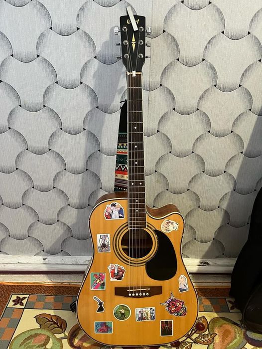 Гитара Cort AD880 с подключением