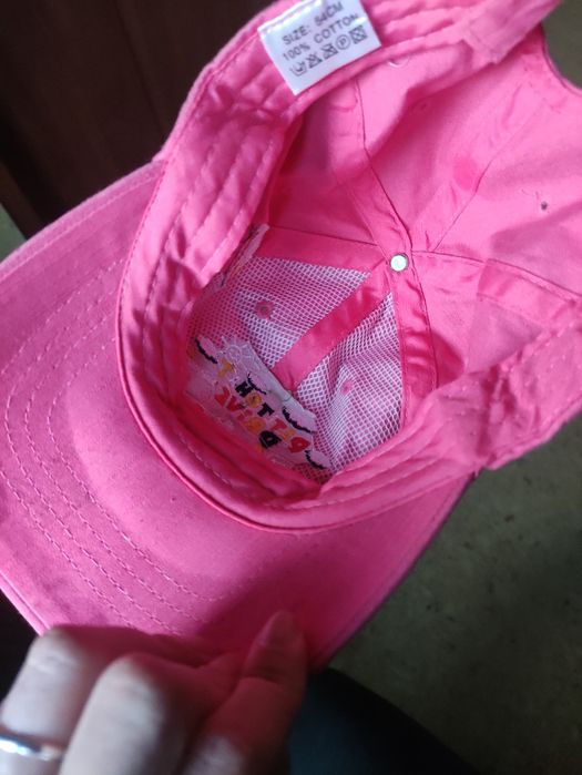 Детска лятна плетена шапка за момиче