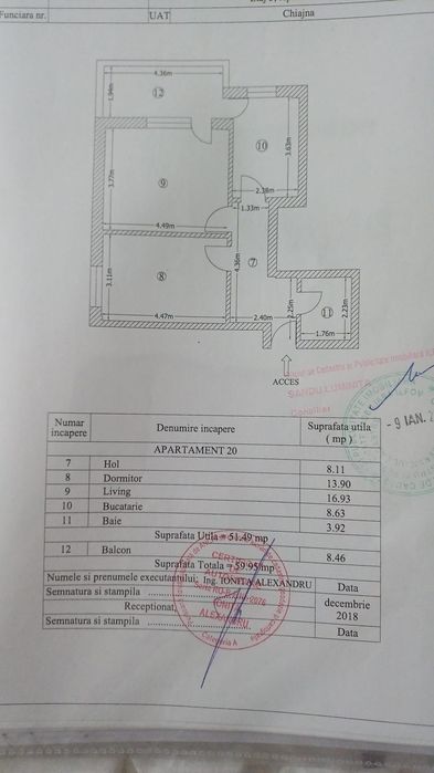 Proprietar vand apartament