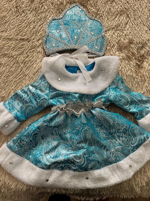 Костюм снегурочка ,2-3года