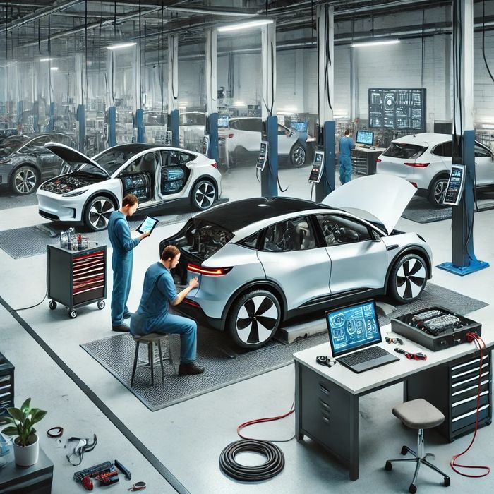Диагностика Ремонт электромобилей