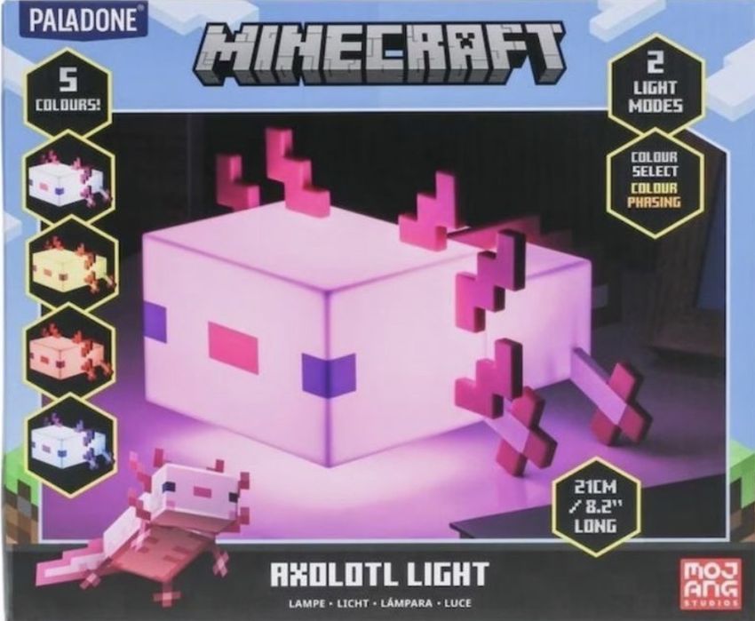 Чисто нова лапма Minecraft Axolotl