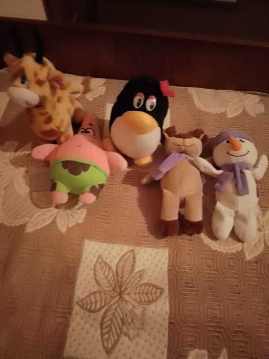 Плюшени играчни различни видове