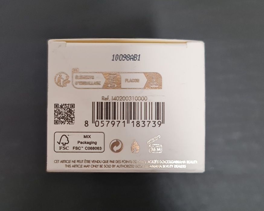 Alien hypersense и Dolce Gabbana Devotion