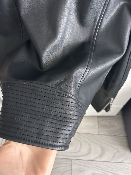 Geaca piele Mango