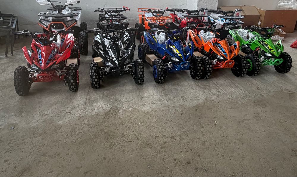 Atv -uri 49 CC  și electrice XTL Germany Nou cu garantie livrare în toată țara pentru copii 3-10 ani