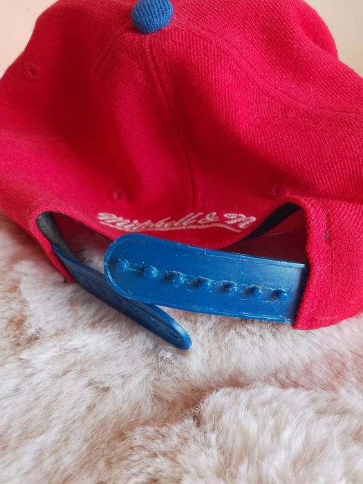 Caciula Baseball NBA Philadelphia 76 Mitchell & Ness