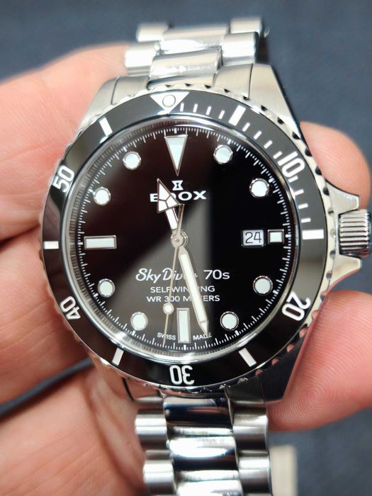 Часовник Edox Sky Diver 70s