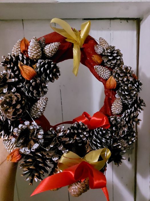 Венок Новогодний 40см