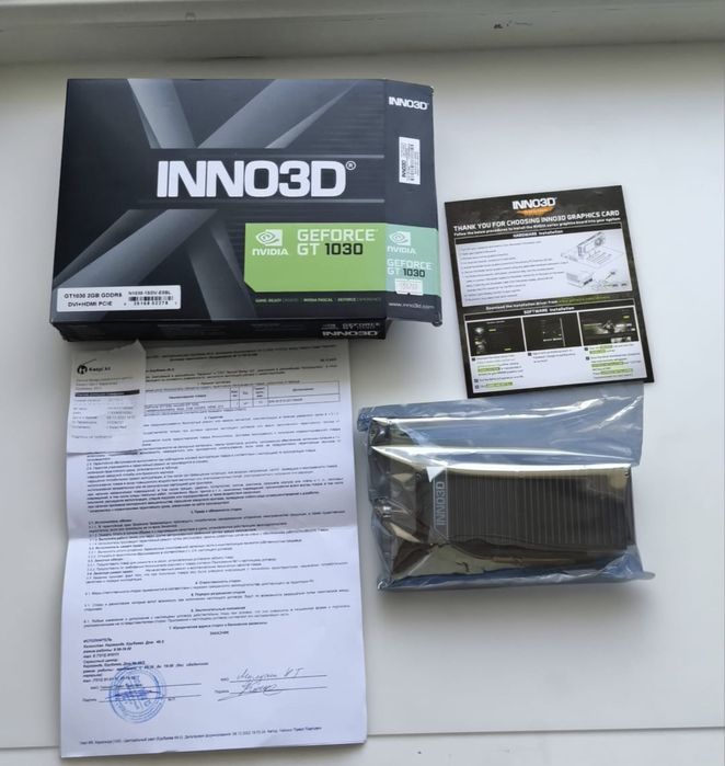 ВидеокартаGeforce GT1030 2гб