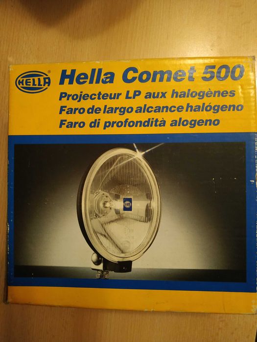 Proiector halogen NOU (Hella Comet 500), cu rază lungă de acțiune