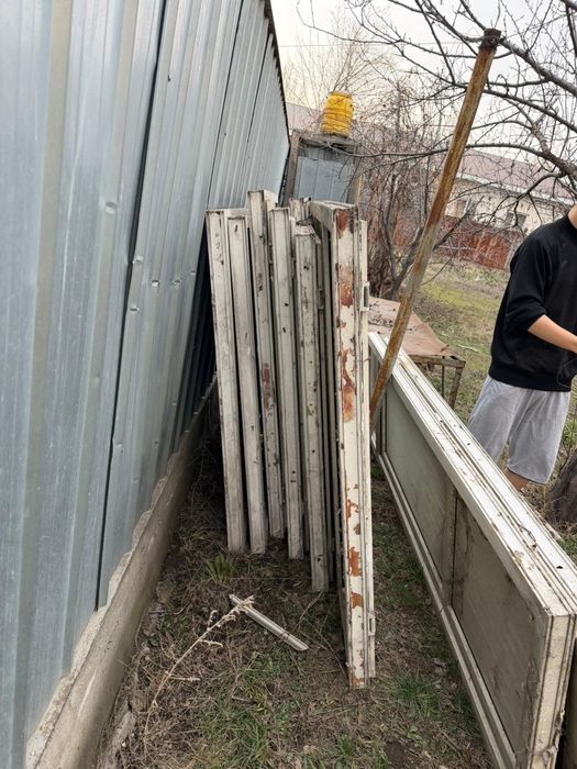 Пластик терезелермен есіктерктер