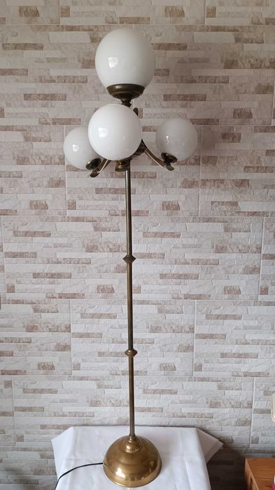 Стара месингова лампа - лампион - немски