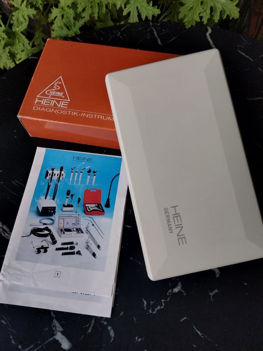 HEINE mini 2000 - Отоскоп/Офталмоскоп, медицински комплект -  Германия