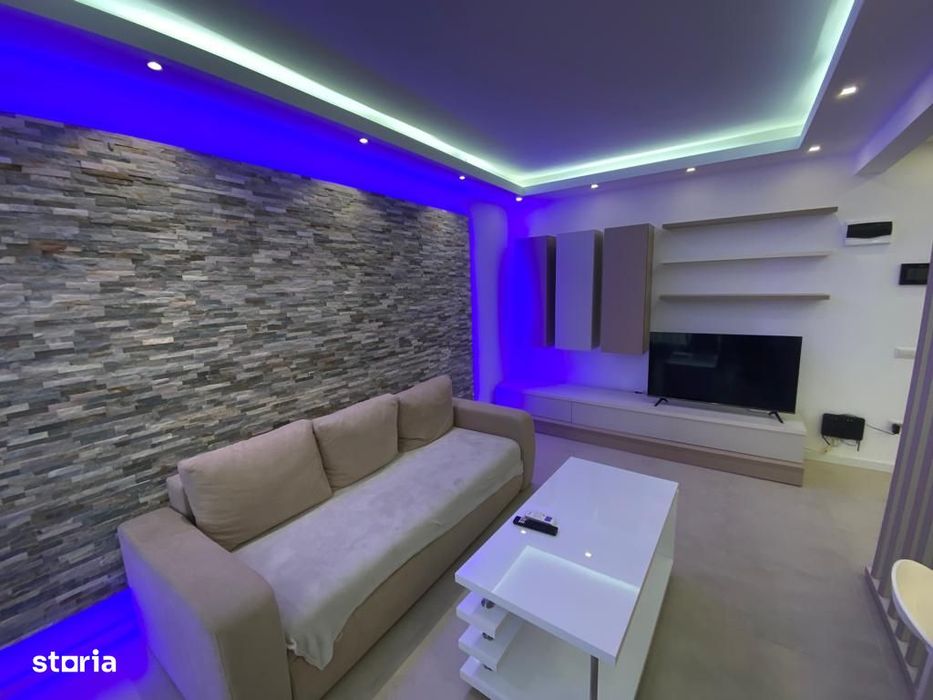 Apartament cu 2 camere de inchiriat, mobilat si utilat LUX