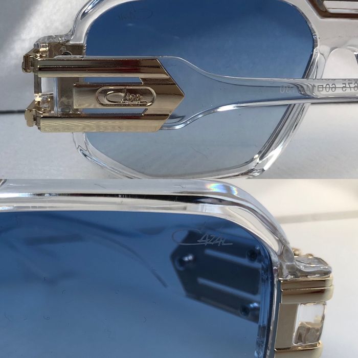 Мъжки прозрачни слънчеви очила маска Cazal