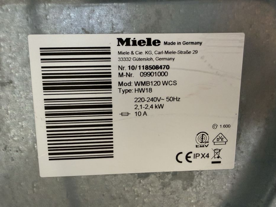 Пералня Miele W1