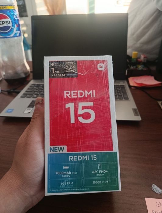Redmi 15 ideal holatda