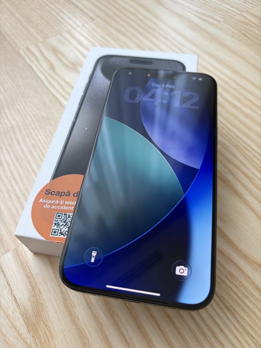 iPhone 15 Pro Max Black Titanium