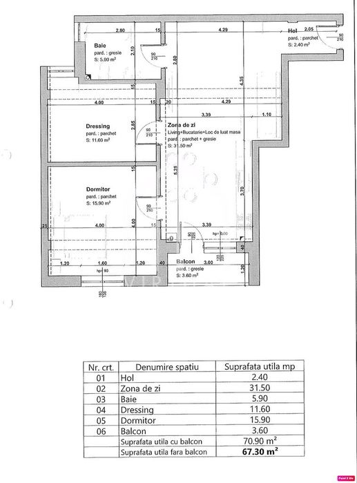 Apartament cu 3 camere - etaj intermediar | zona Triajului | Selimbar