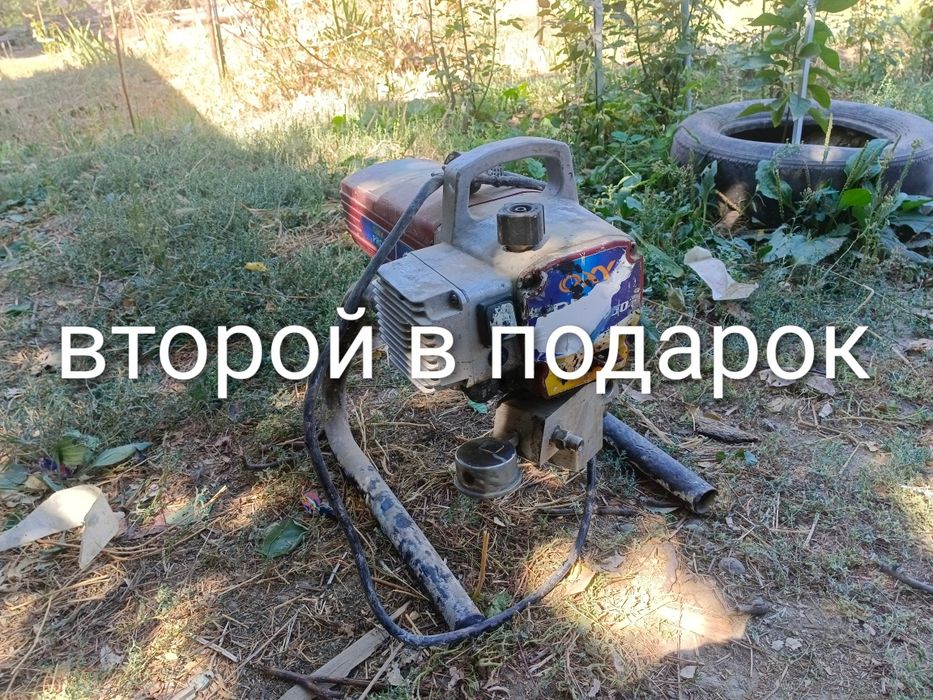 Безвоздушный краскопульт