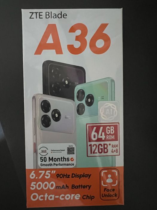 Zte blade a36.