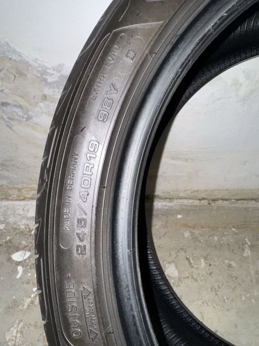 Bmw G30 разношир. Резина goodyear